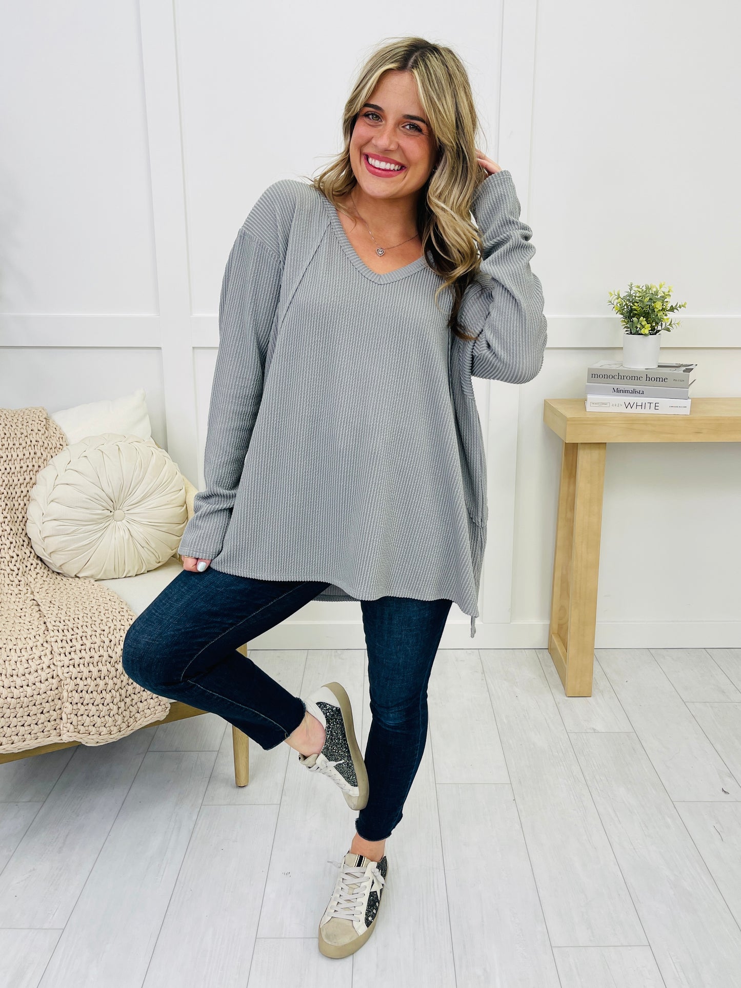 REG/CURVY Cozy and Corded Top - Multiple Colors!