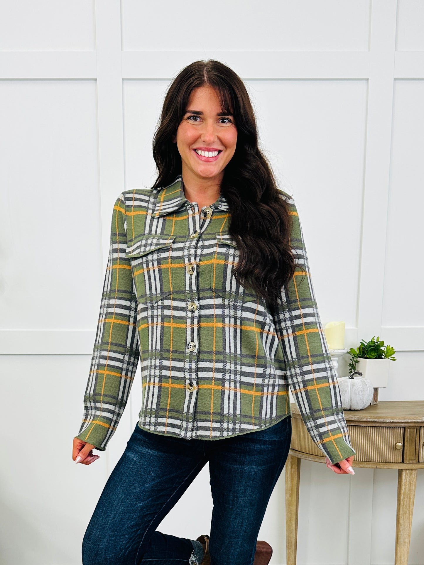 The Backroads Jacket In Olive