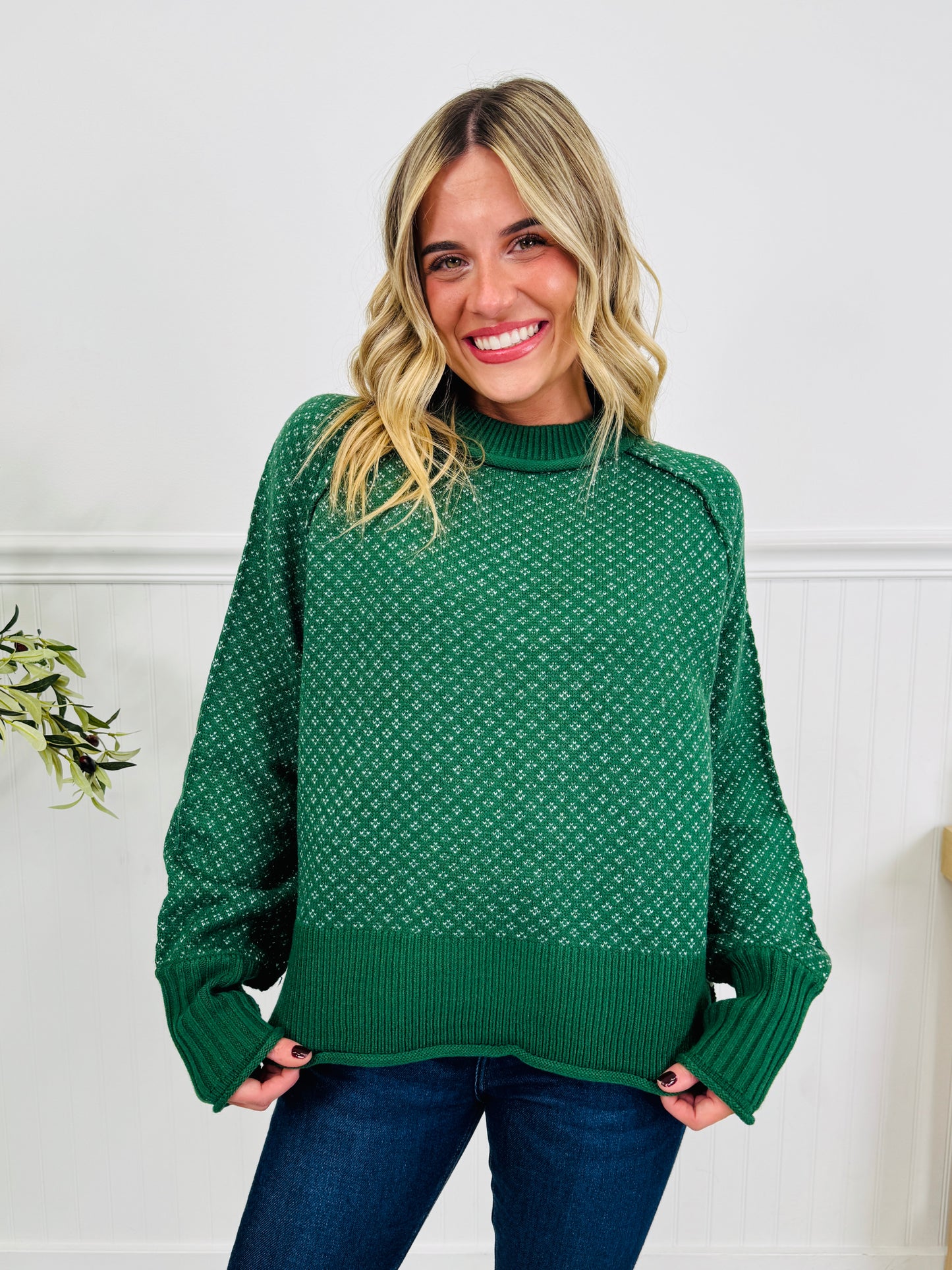 A Touch Of Texture Sweater In Multiple Colors
