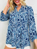 Sweet Like Spring Top in Newport Print