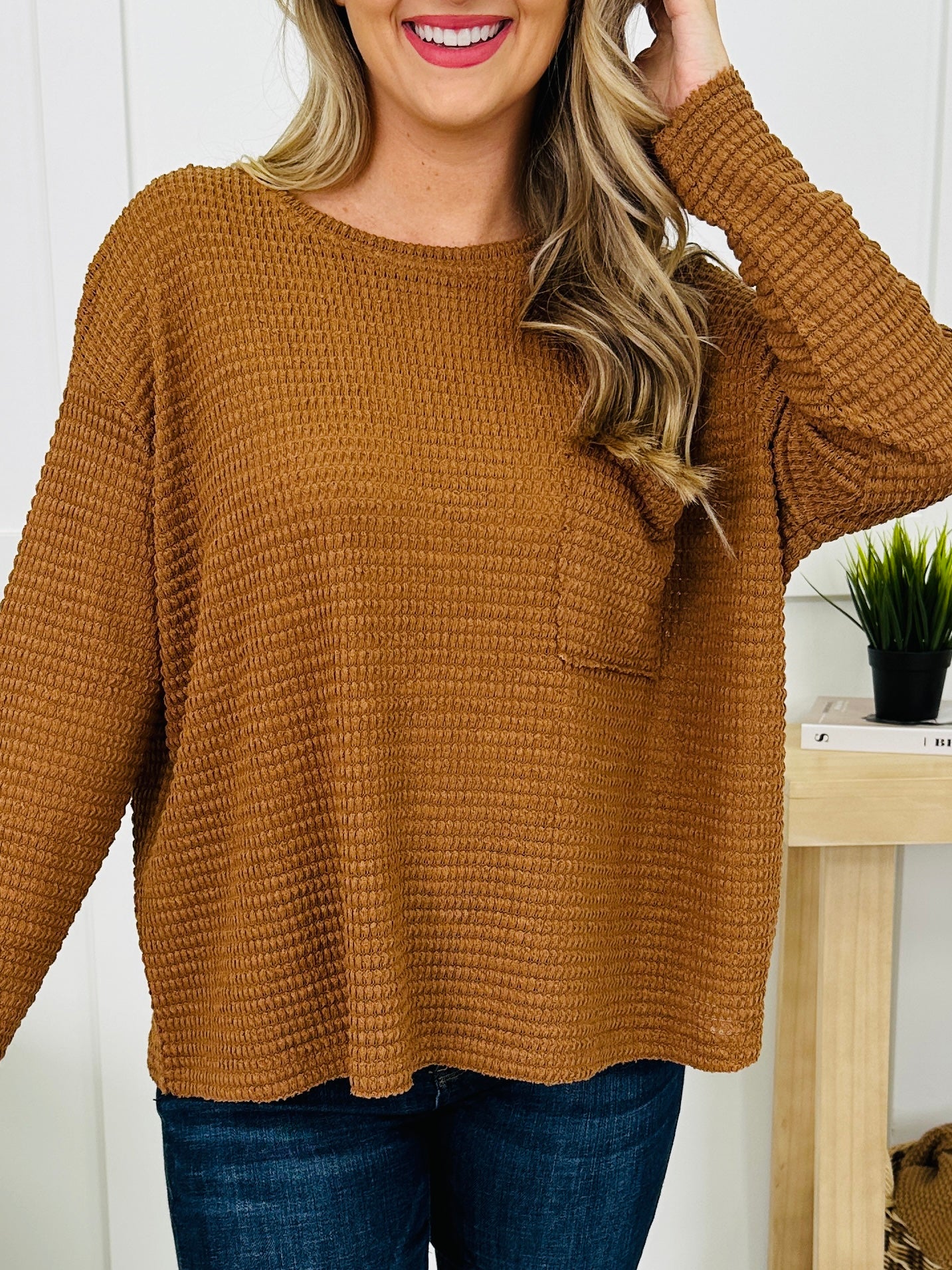 Relaxed Reflection Top - Multiple Colors!