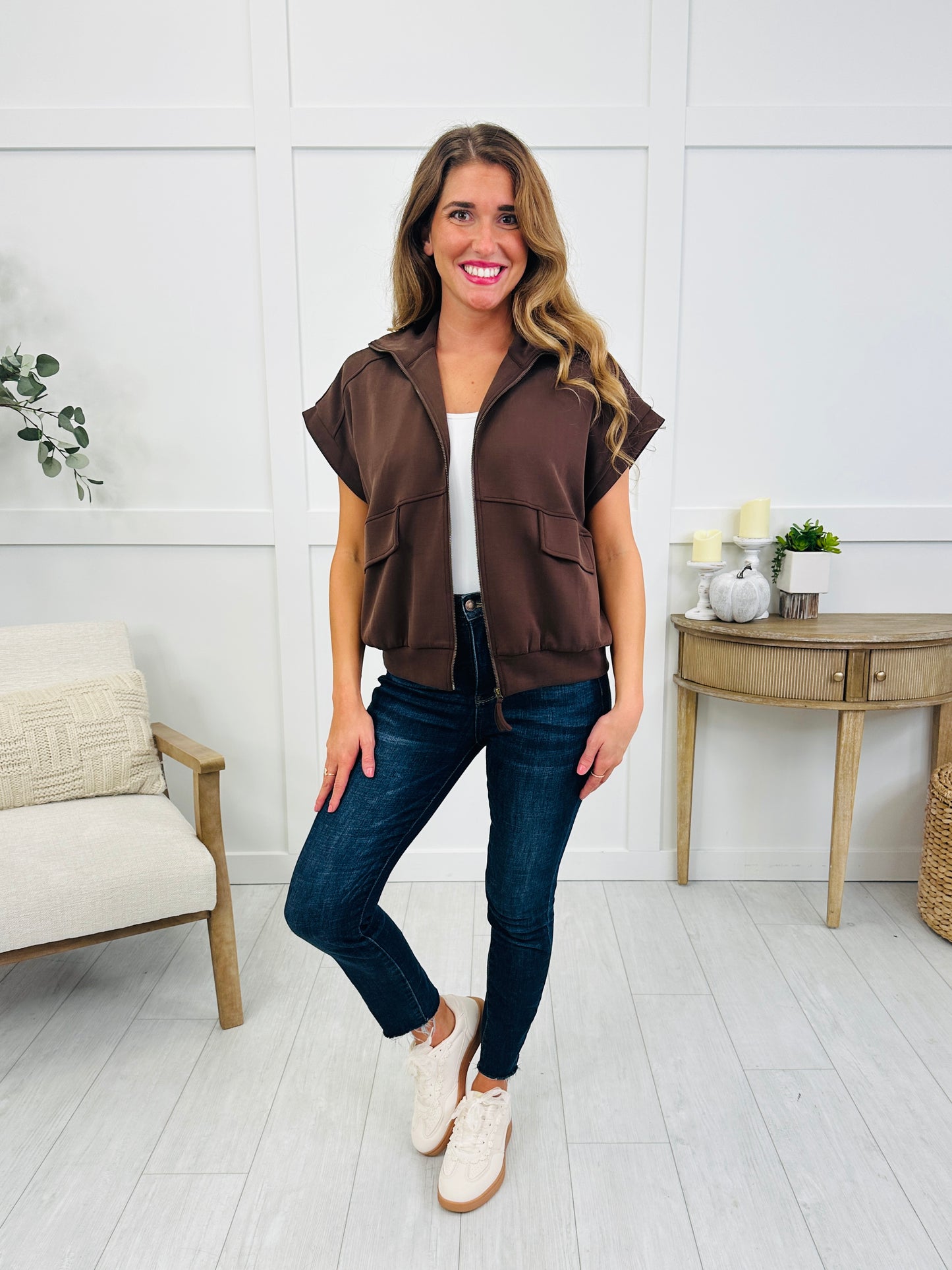 Here for the Ride Jacket In Espresso