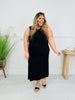 Better Than Basic Midi Dress in Black