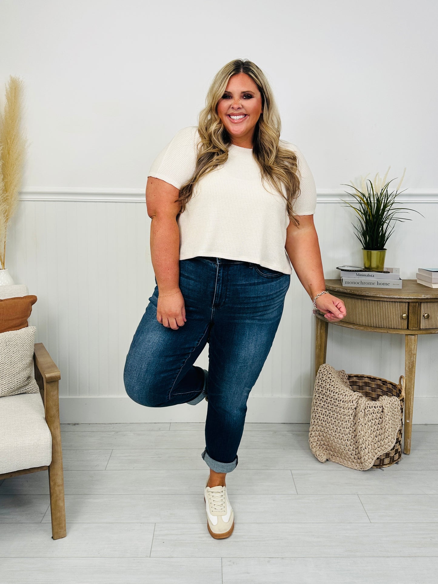 Judy Blue Plus/Reg Simply Perfect Non Distressed Slim Fit Jeans