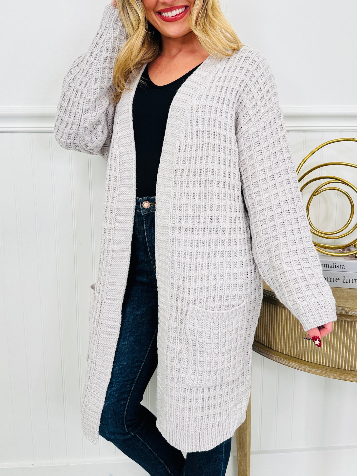 Frosted Charm Cardigan in Multiple Colors