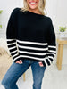 DOORBUSTER! Coastal Stripes Sweater- Multiple Colors!