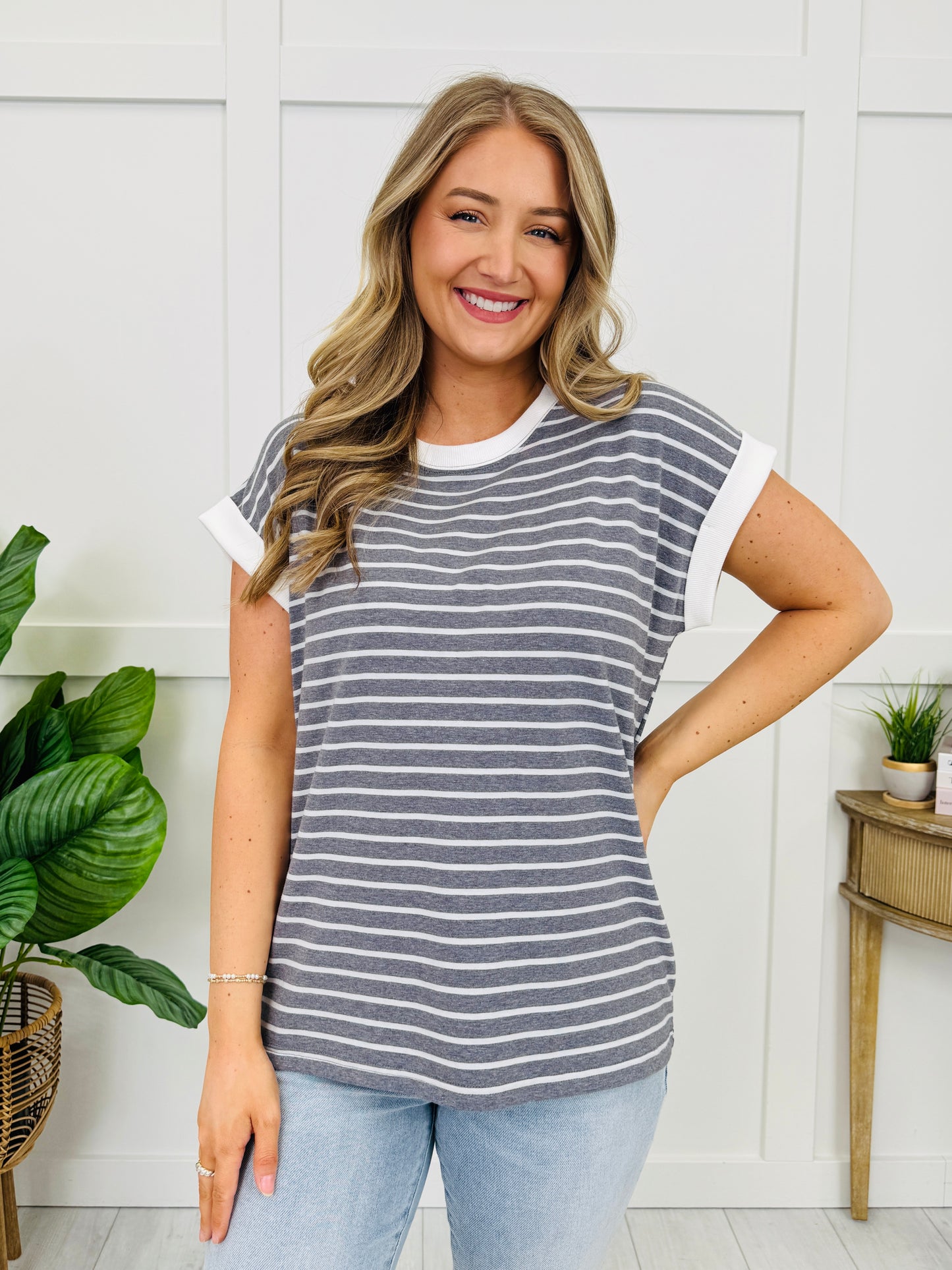 Staying In Line Top In Multiple Colors