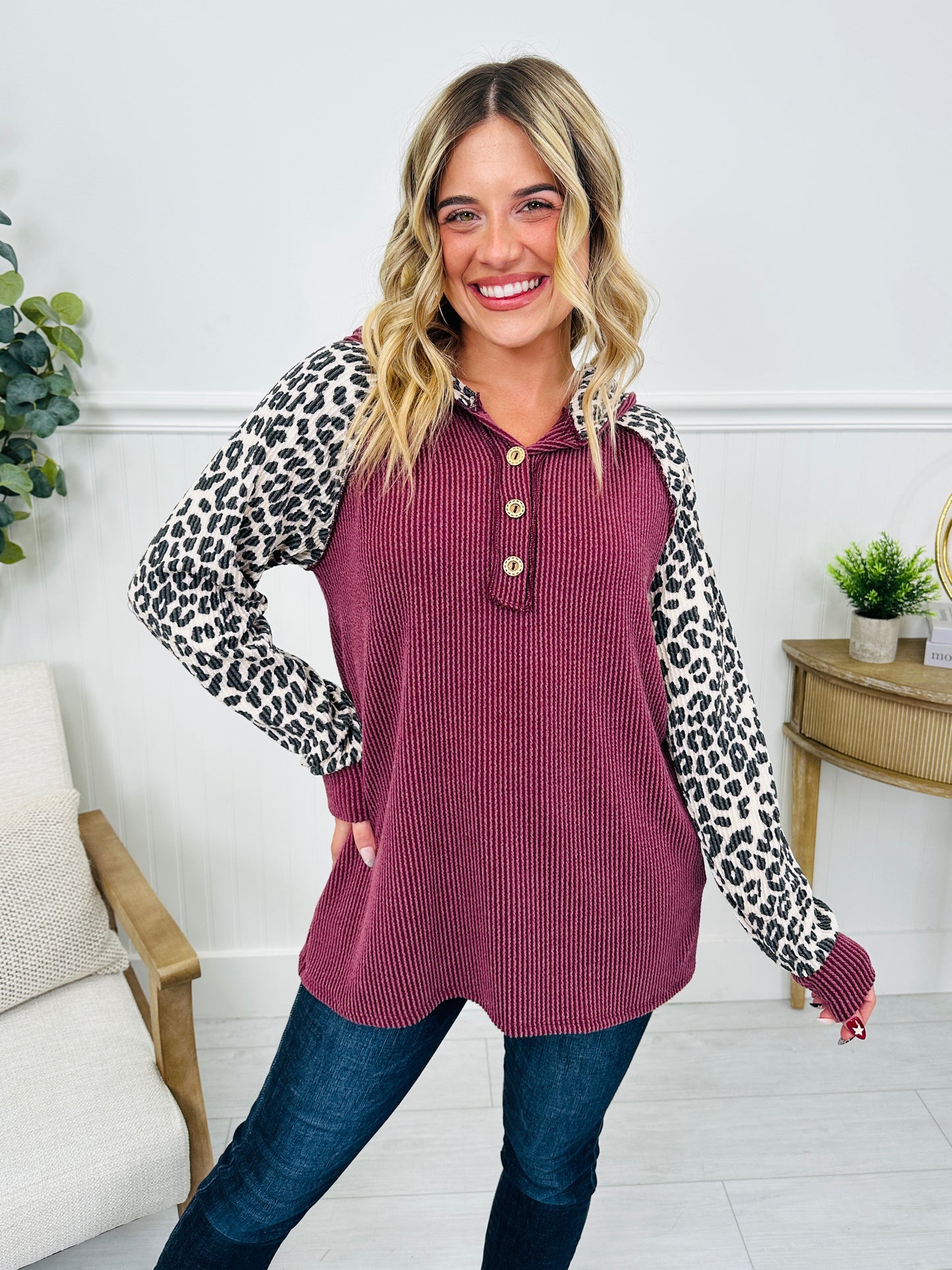 Simply Spotted Hoodie- Multiple Colors!