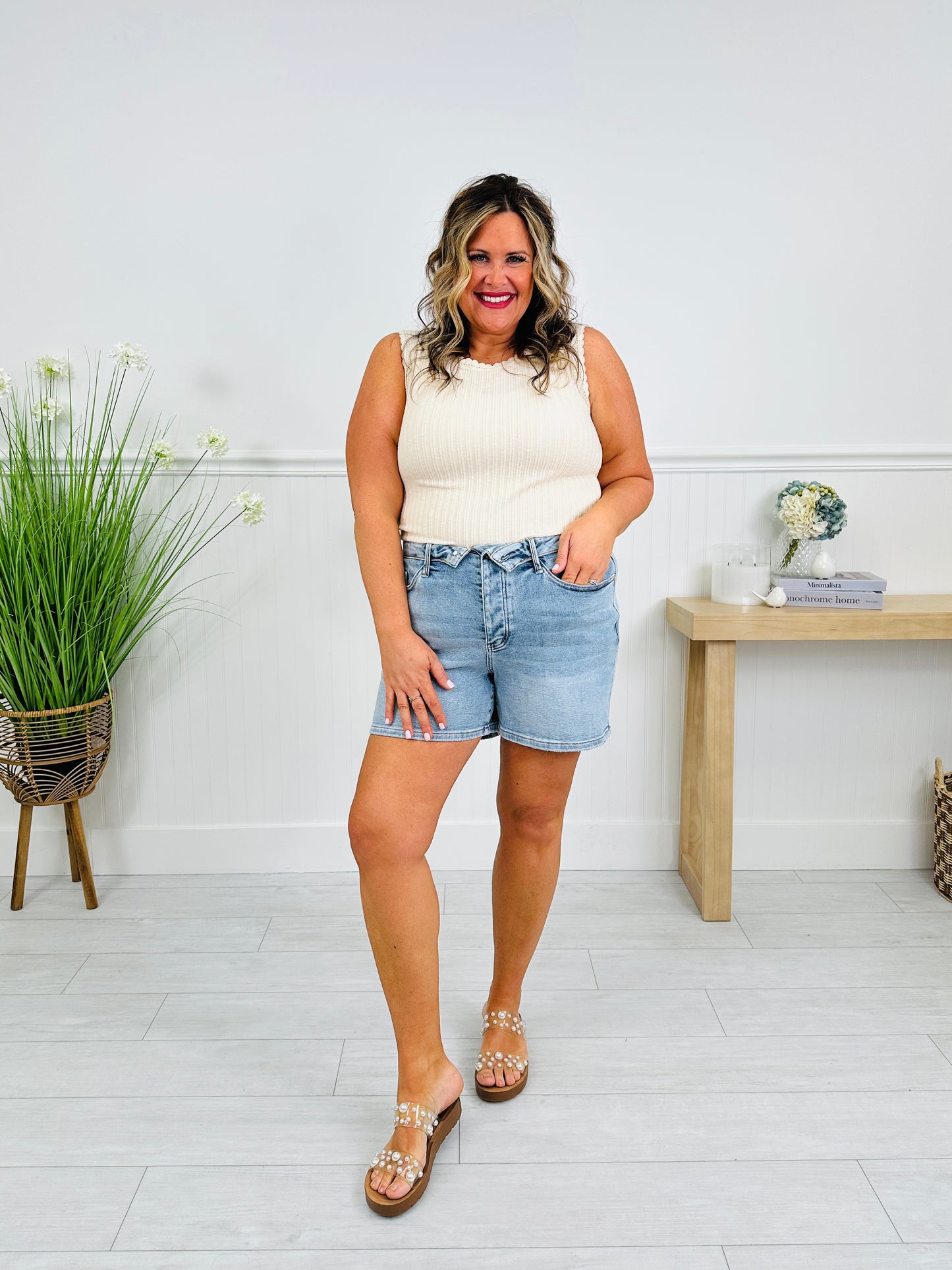 Judy Blue In The Fold Shorts