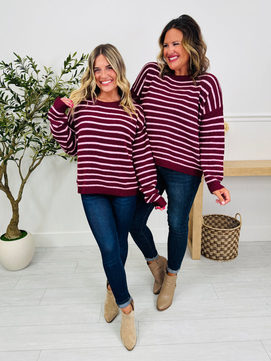 Merlot Mood Sweater