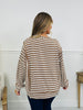 Striped Intuition Top in Camel