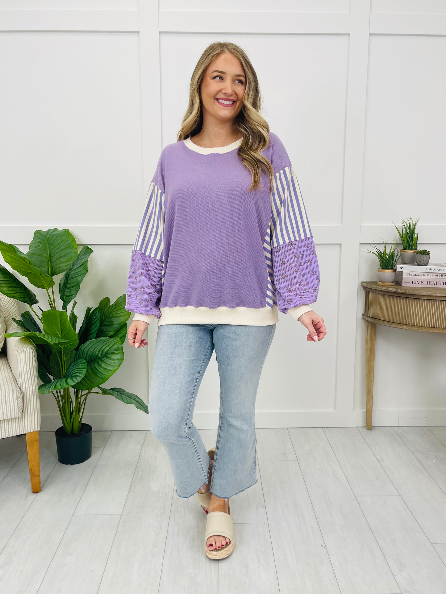 Sundays in Lavender Top