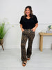 Judy Blue Leveled Up Leopard Bootcut Jeans