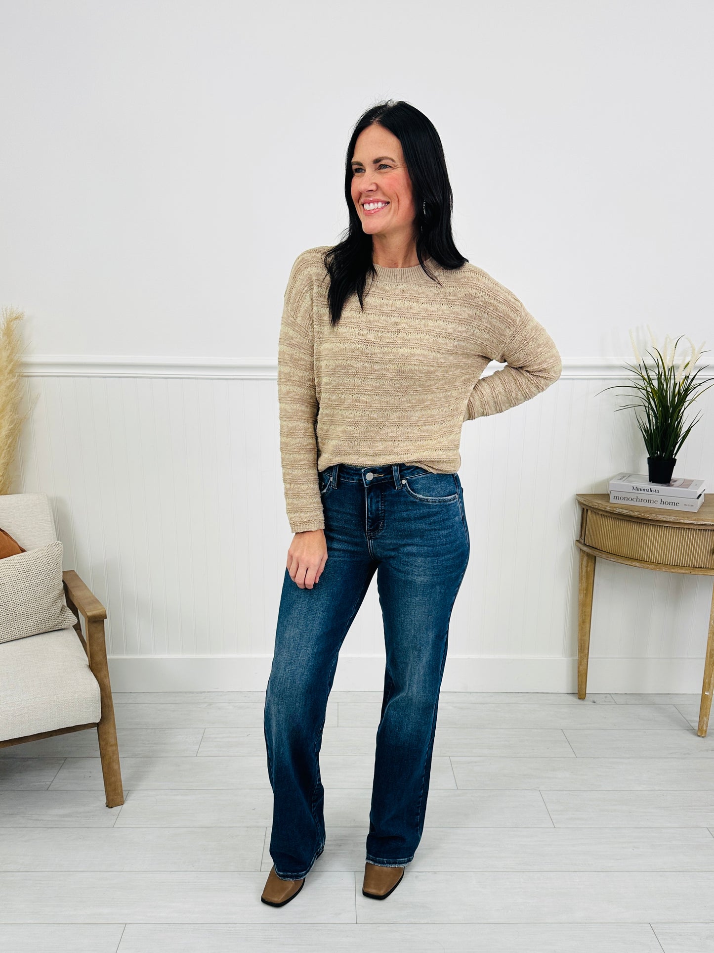 All About You Straight Leg Tummy Control Jeans in Three Inseams