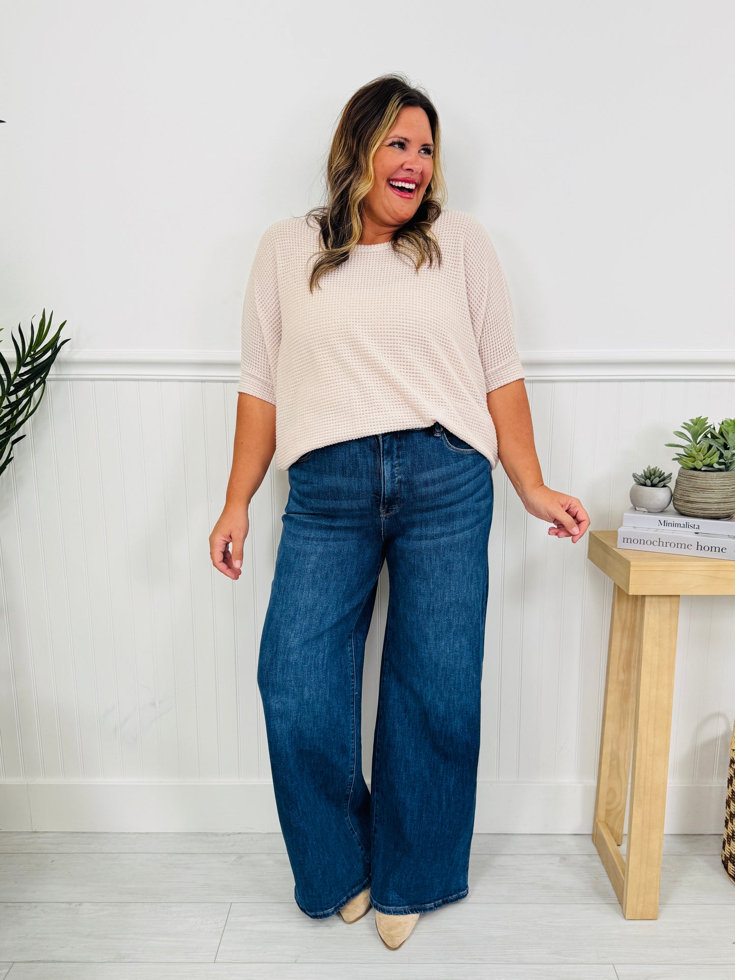 Especially Four You Wide Leg Jeans in Four Inseams