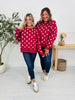 Dot Your Day Pullover In Wine