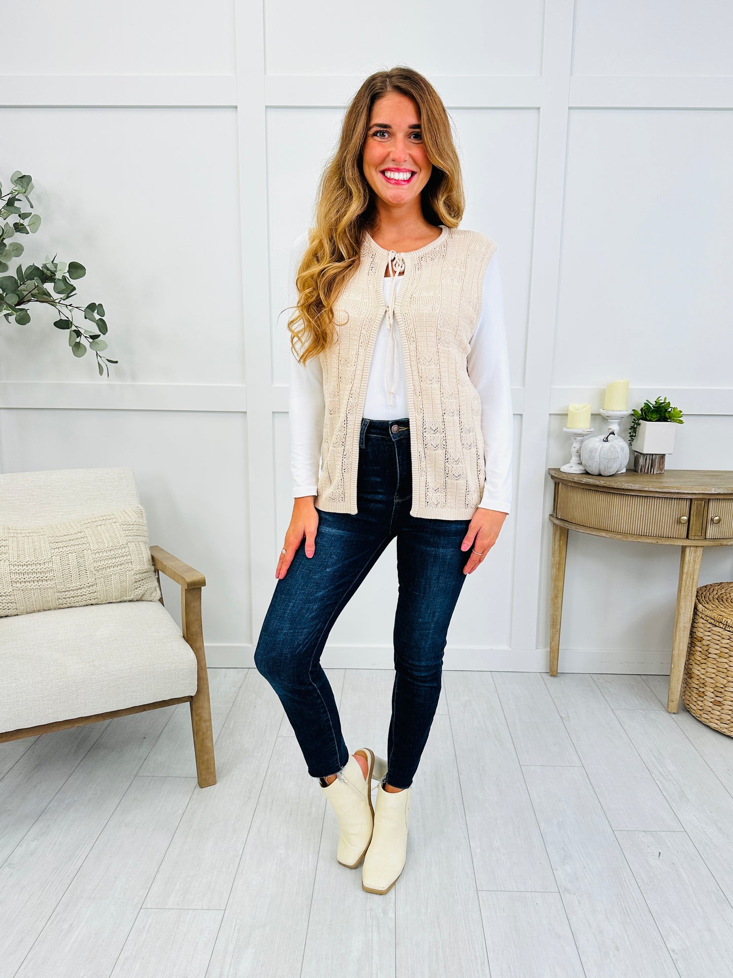 Tied In Time Vest