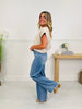 Triple Threat Wide Leg Tummy Control Jeans In Three Inseams