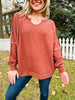 REG/CURVY Falling for Comfort Pullover- Multiple Colors!