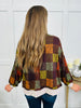 Plaid Poetry Pullover in Chocolate/Forest