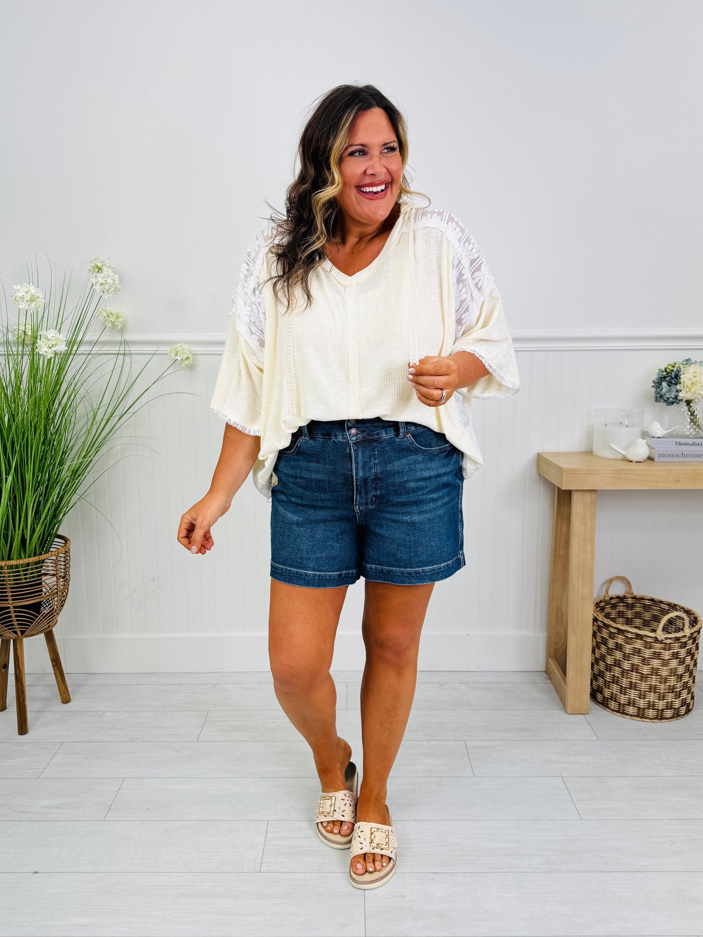 Judy Blue Summer Reset Tummy Control Shorts