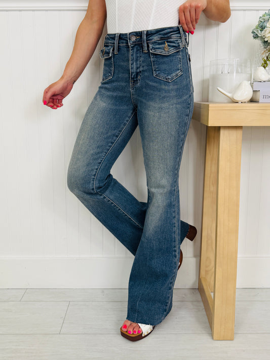 Judy Blue Flare Factor Jeans