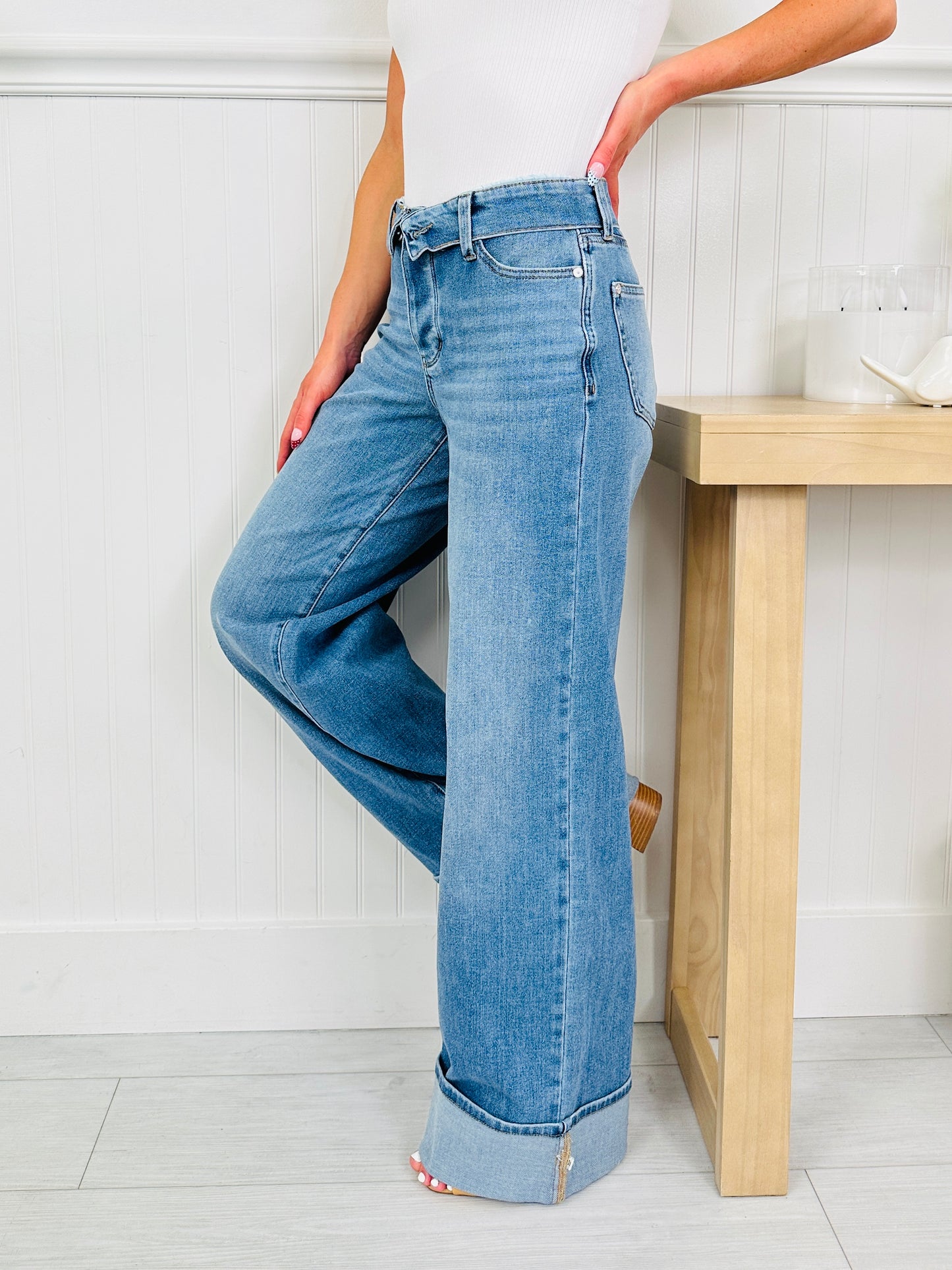 Judy Blue Leading The Trend Straight Jeans