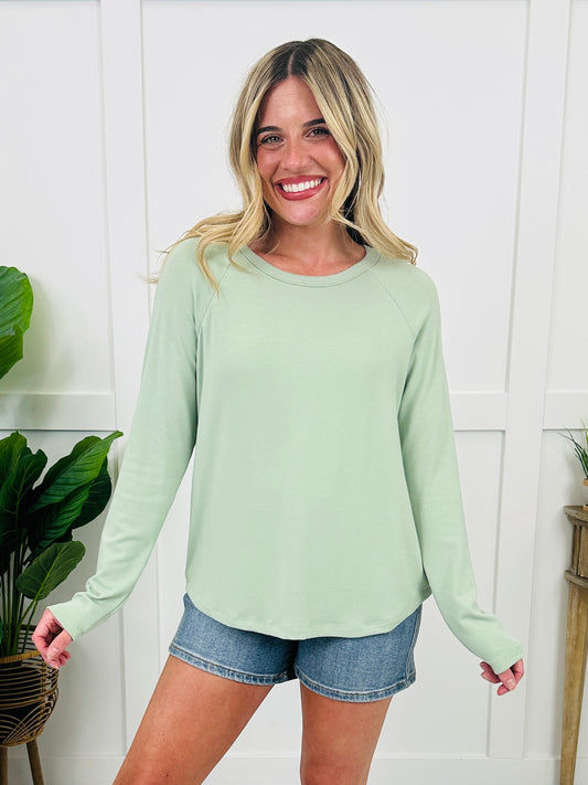 Always On Long Sleeve Top In Multiple Colors