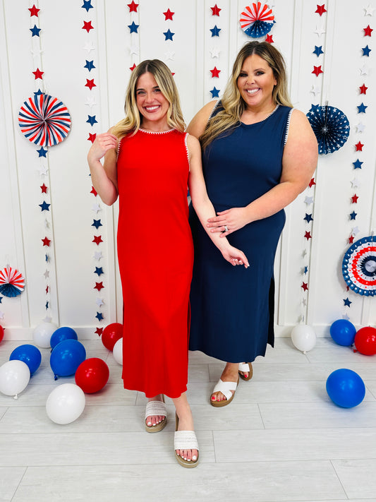 Fireworks and Freedom Midi Dress