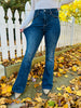 Judy Blue Trifecta Flare Tummy Control Butt Lifting Flare Jeans in Reg/Curvy