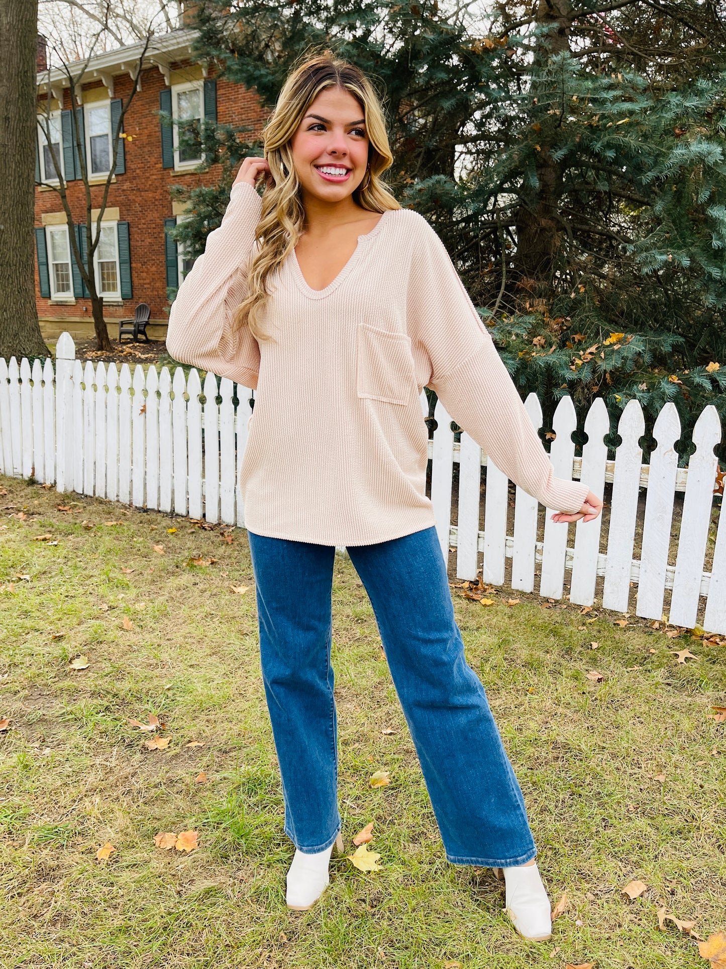 Cute and Corded Top- Multiple Colors!