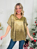All That Shimmers Top- Multiple Colors!