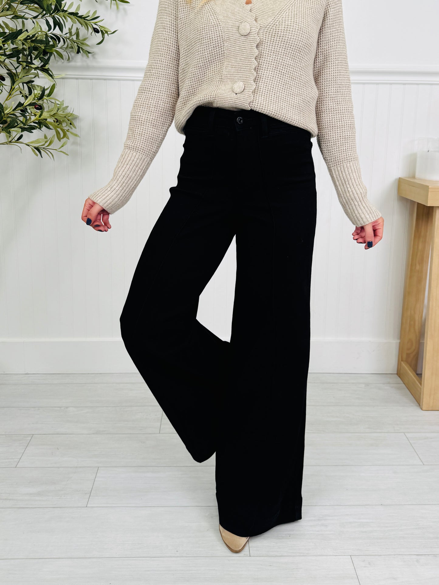 Judy Blue Black List Palazzo Jeans