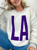 Louisiana Reversible LA Graphic Crewneck Sweatshirt