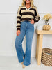 Side Note Tummy Control Wide Leg Jeans
