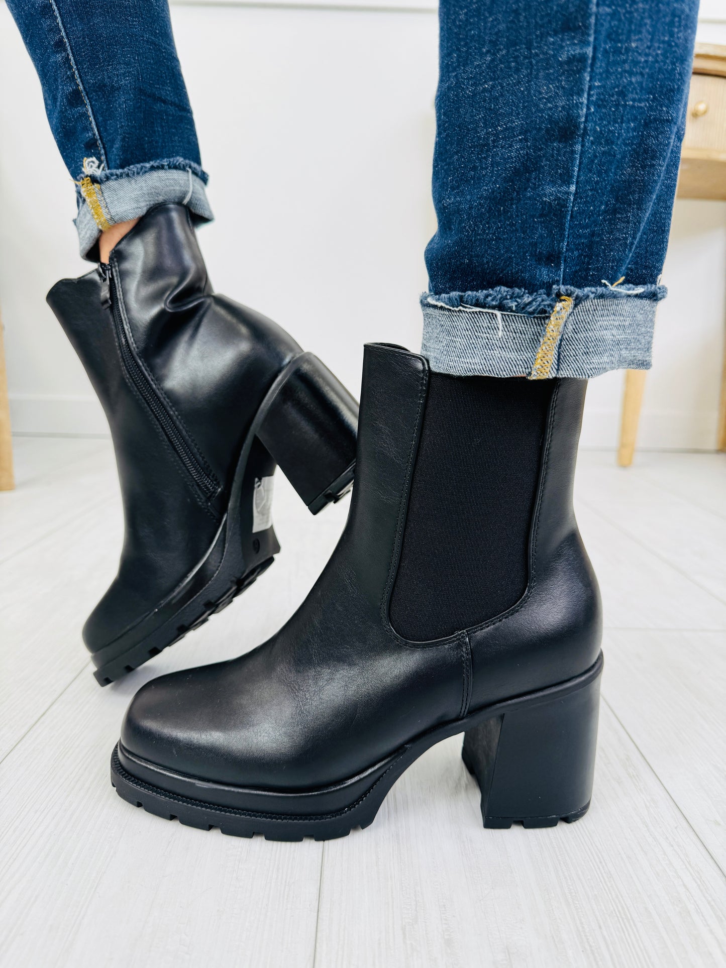Weekend In The City Bootie In Black