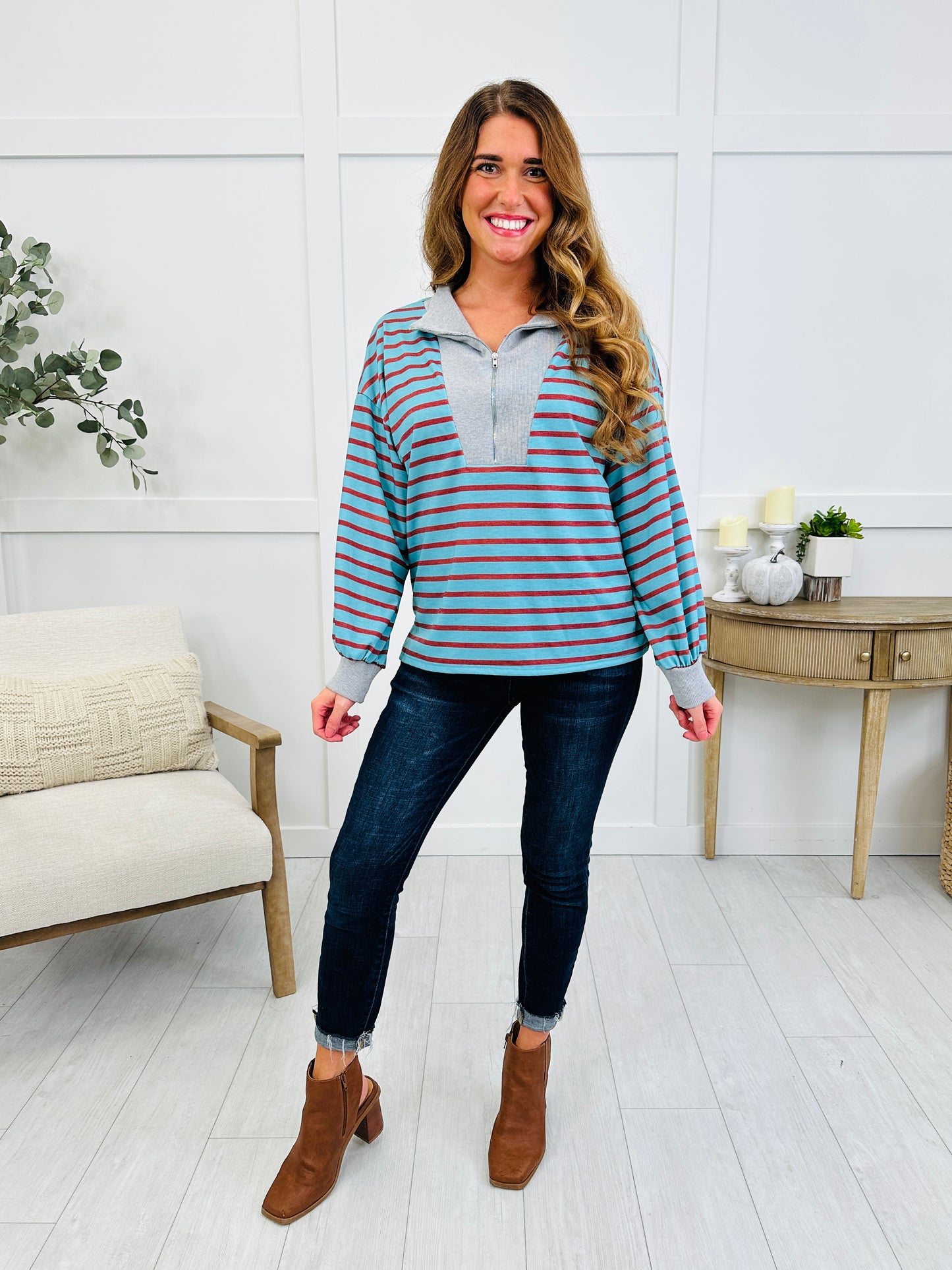 Saltwater Stripe Top