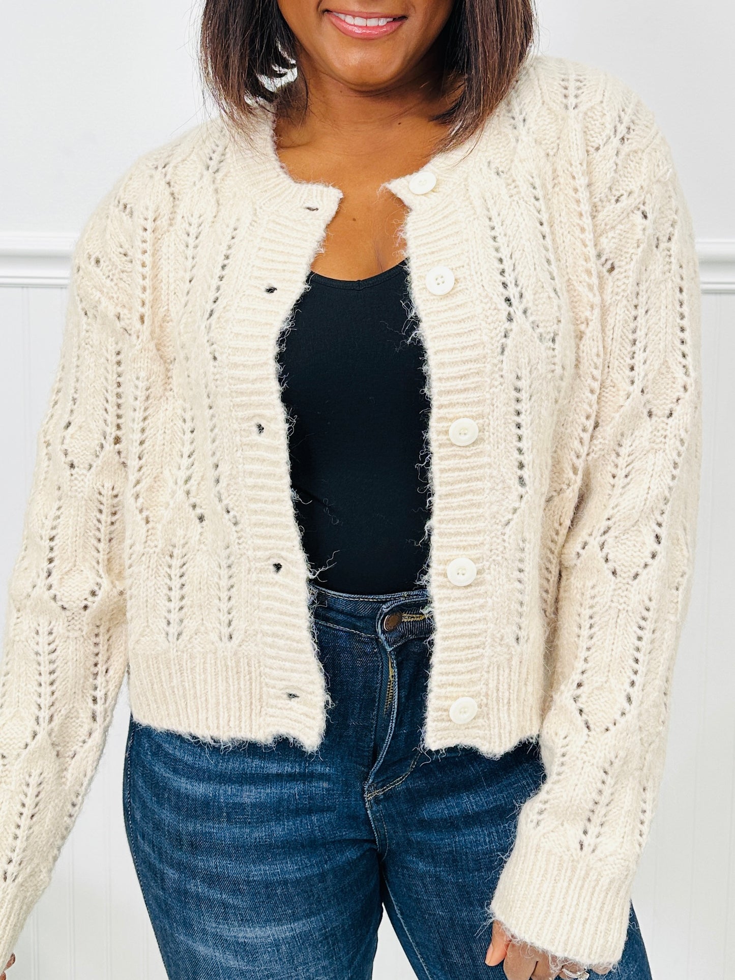 Held In A Thread Cardigan