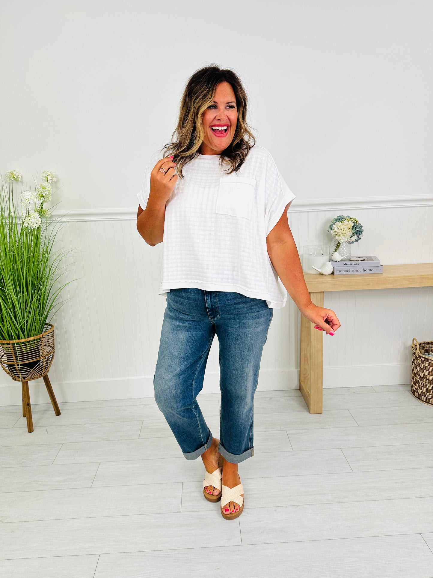 Judy Blue Never Going Back Adjustable Boyfriend Jeans