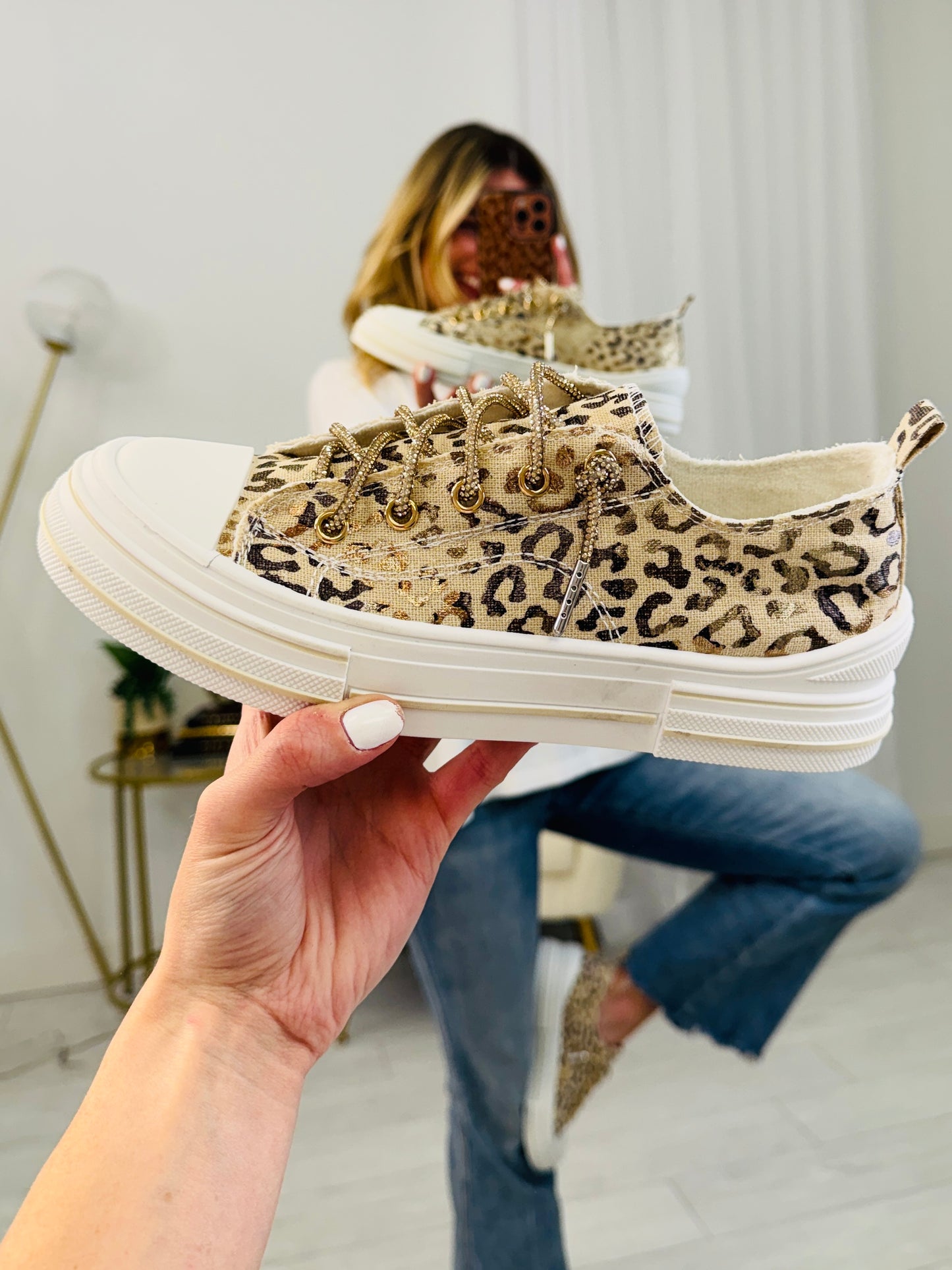 Spot On Leopard Sneakers