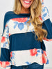 Indigo Garden Top