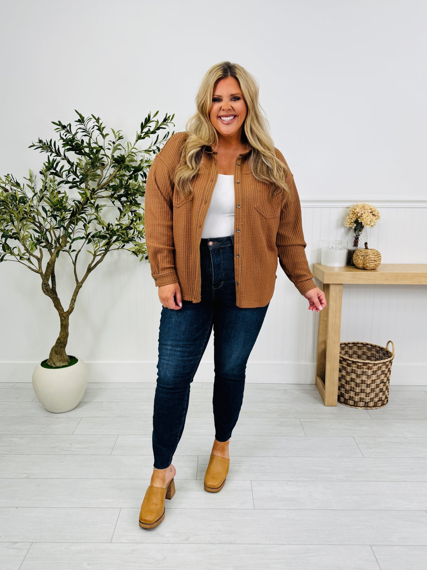 Layer It On Shacket In Multiple Colors