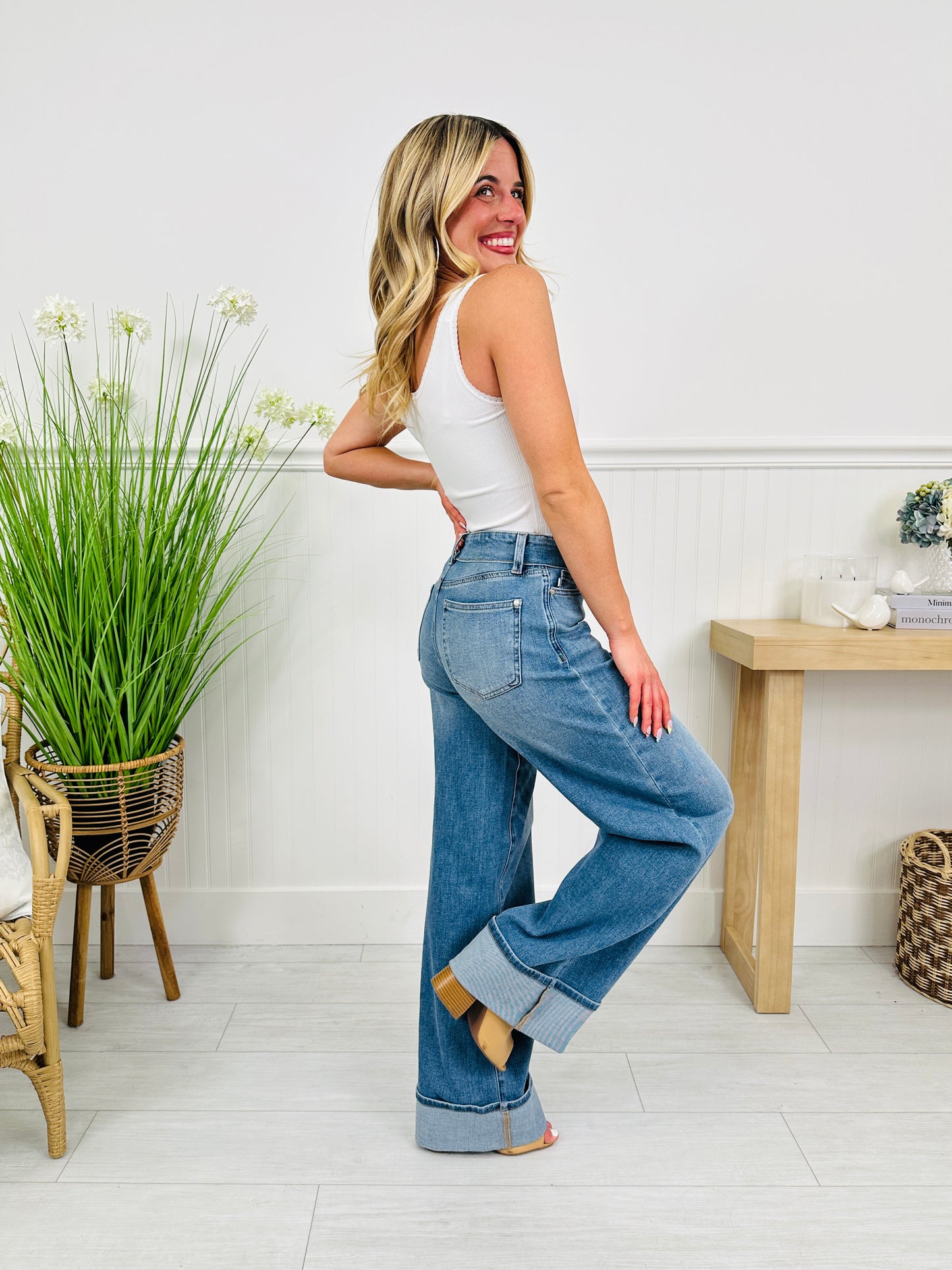 Judy Blue Leading The Trend Straight Jeans