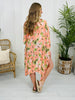 Island Breeze Kimono in Peach