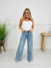 Judy Blue Make Your Statement Retro Wide Leg Jeans