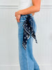 Judy Blue Make It Easy Ankle Wide Leg Jeans