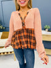 Vivid Hue Top In Cinnamon