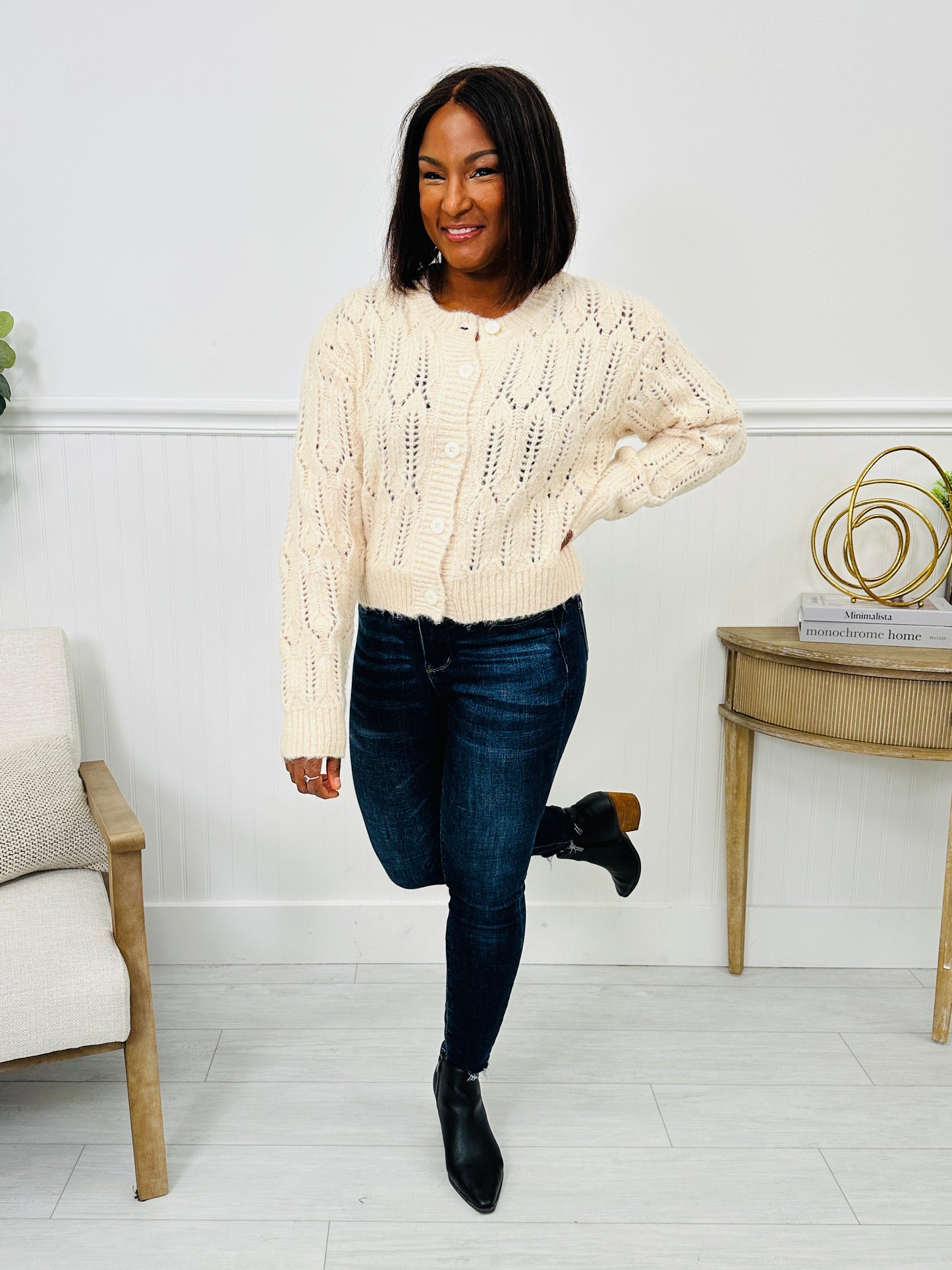 Held In A Thread Cardigan