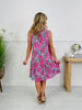 The Gone Coastal Dress In Naples Print
