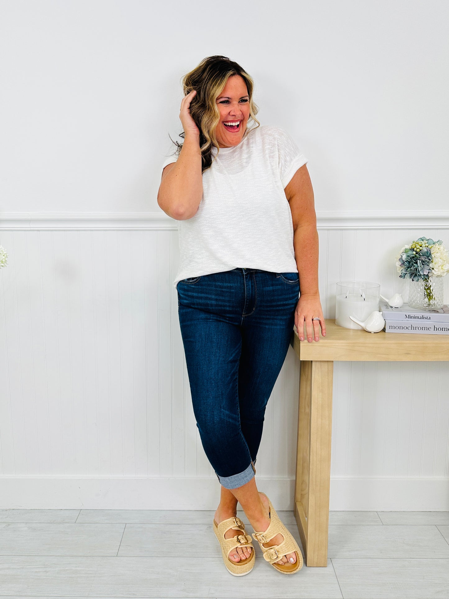 Judy Blue Here Comes The Sun Capris